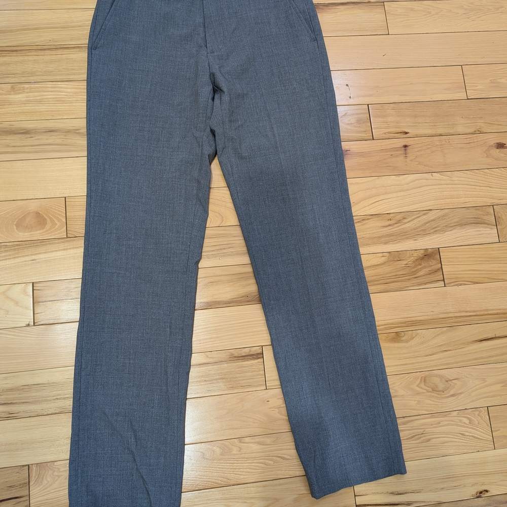 Calvin Klein Men's Charcoal Dress Pants